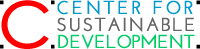 Center for Sustainable Development Logo for Banner