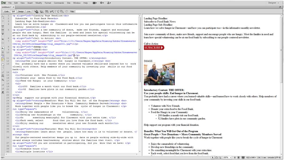 How to Create a Website: Dreamweaver Word document to HTML conversion.